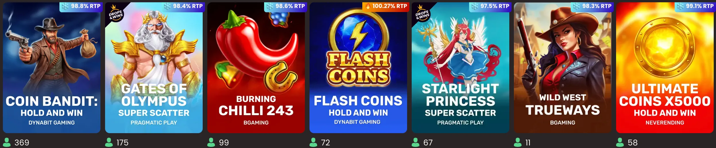 National Casino game information
